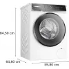 Bosch WGB256A41 washing machine Front-load 10 kg 1600 RPM White