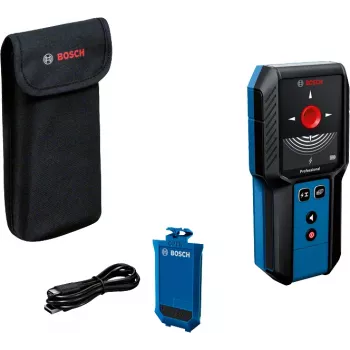Bosch GMS 120-27 digital multi-detector Live cable, Metal, Non-ferrous metal, Wood