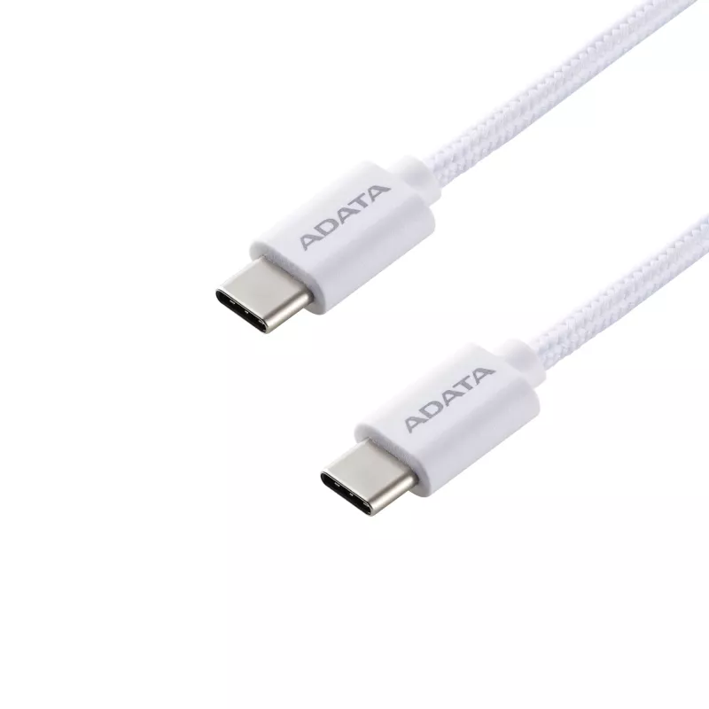USB-C to USB-C cable ADATA CACC-200PN-WH, USB 2.0, 2 m, white