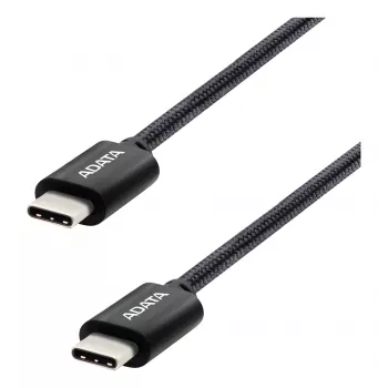 USB-C to USB-C cable ADATA CACC-200PN-BK, USB 2.0, 2 m, black