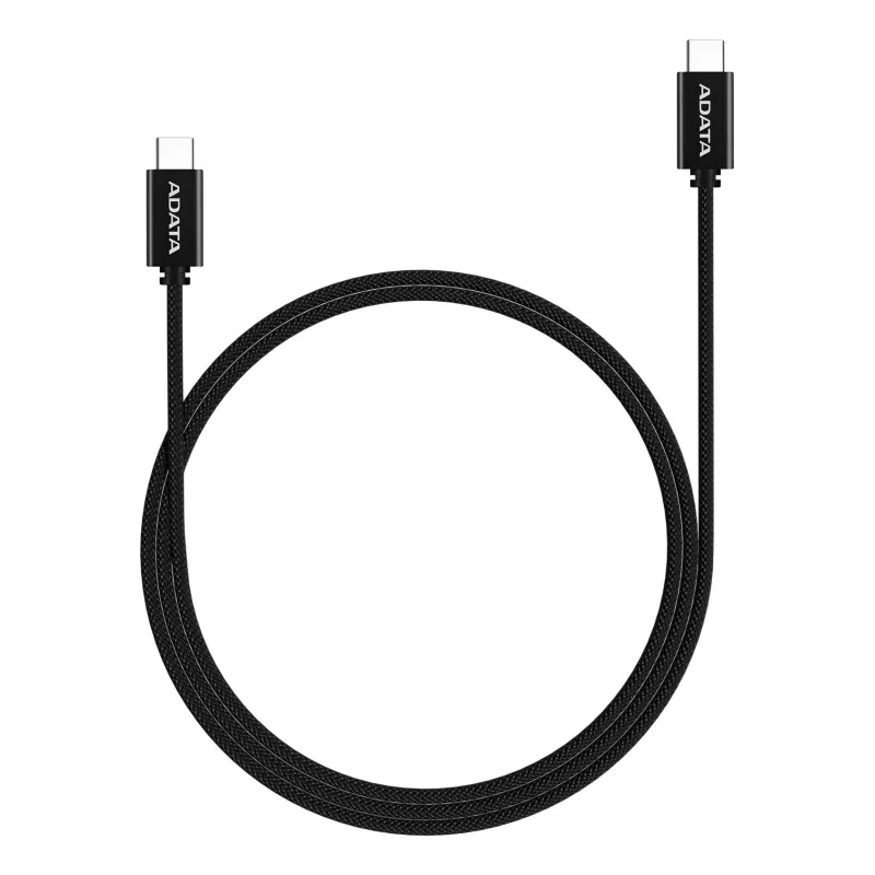 USB-C to USB-C cable ADATA CACC-200PN-BK, USB 2.0, 2 m, black