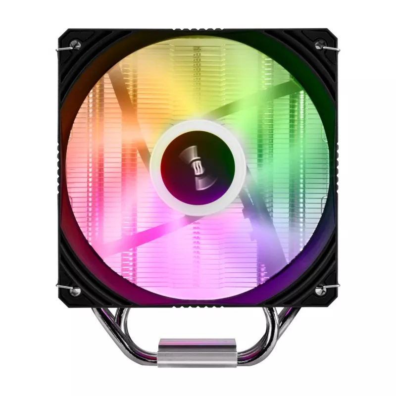 FSP NE5 Processor Cooler Air 120 mm Black ARGB, Fan, 12 cm, 800 RPM, 1600 RPM, 28 sone, Black