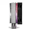 FSP NE5 Processor Cooler Air 120 mm Black ARGB, Fan, 12 cm, 800 RPM, 1600 RPM, 28 sone, Black