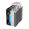 FSP NE5 Processor Cooler Air 120 mm Black ARGB, Fan, 12 cm, 800 RPM, 1600 RPM, 28 sone, Black