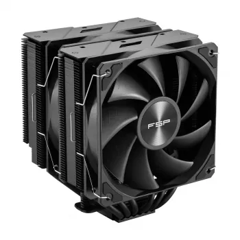 FSP MP7-B Processor Cooler Air 125 mm Black, Air cooler, 12 cm, 800 RPM, 1800 RPM, Black