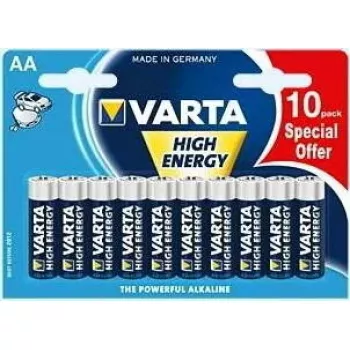 Single-use battery Varta High Energy AA 10-pack