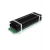 ICY BOX IB-M2HS-70 Solid-state drive Heatsink/Radiator Black 1 pc(s)