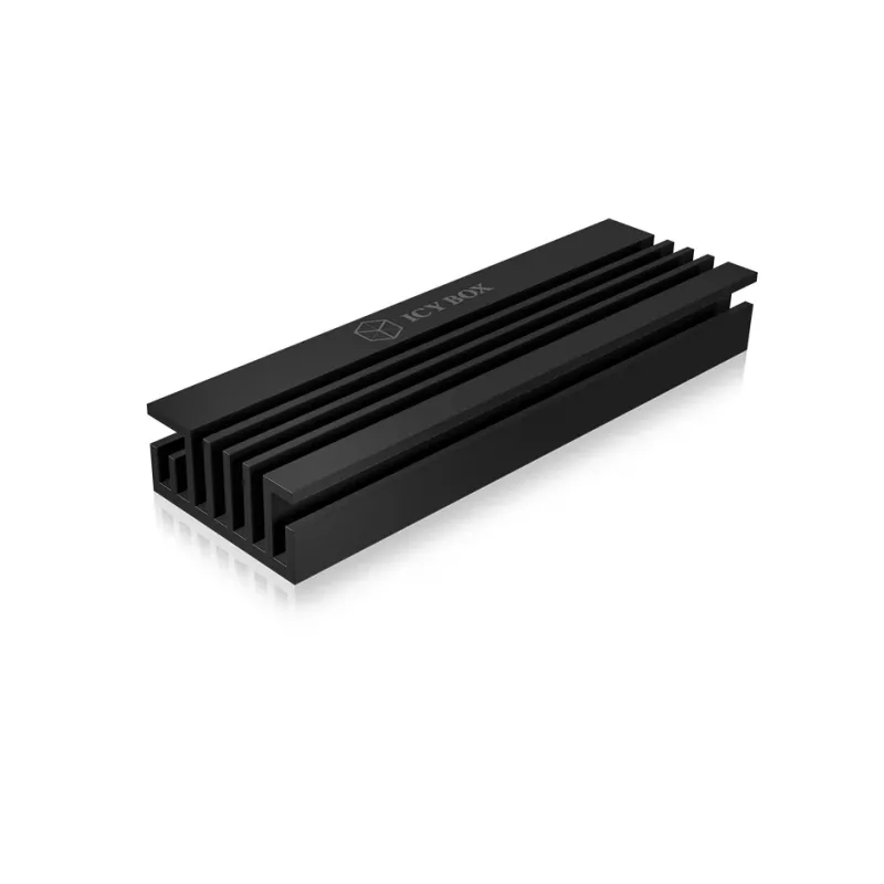 ICY BOX IB-M2HS-70 Solid-state drive Heatsink/Radiator Black 1 pc(s)