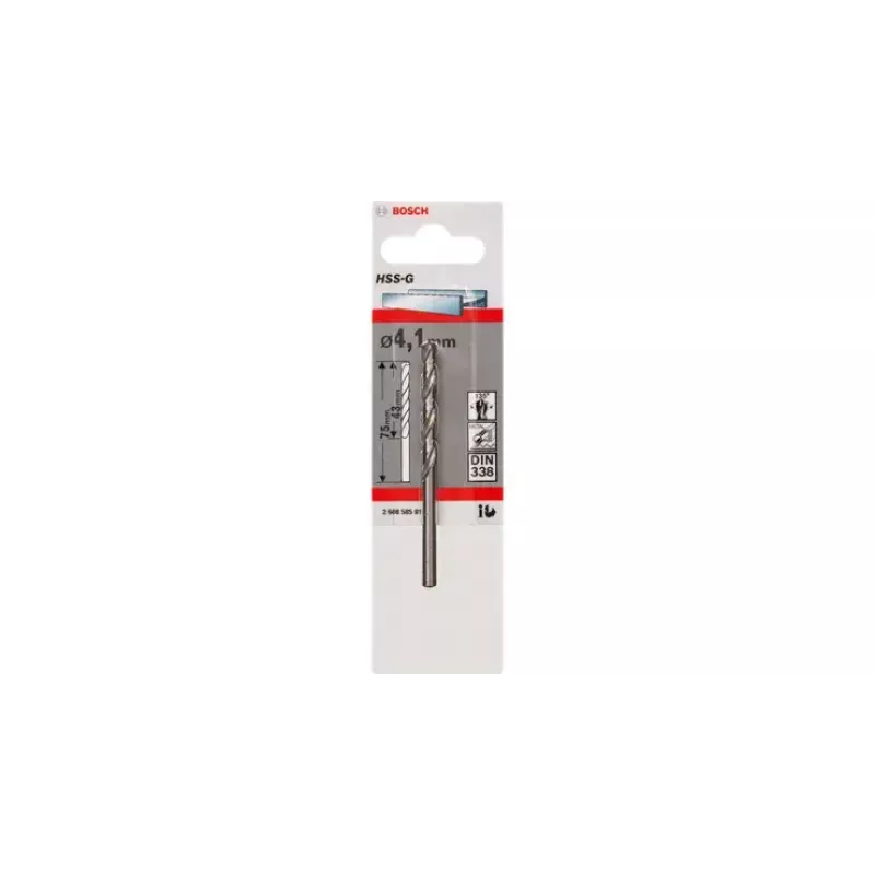 Twist Drill Bits Bosch 2608585942 HSS Ground 1.5-10mm