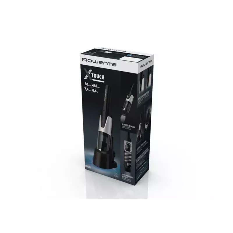 Rowenta X-Touch AC9736 handheld vacuum Grey, White Bagless