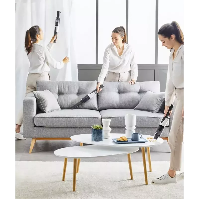 Rowenta X-Touch AC9736 handheld vacuum Grey, White Bagless