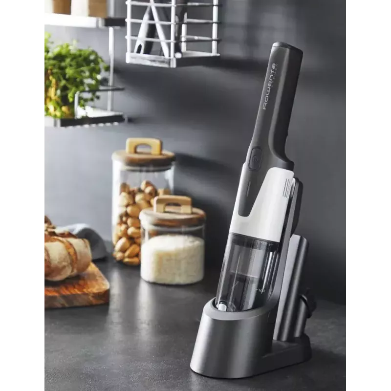 Rowenta X-Touch AC9736 handheld vacuum Grey, White Bagless