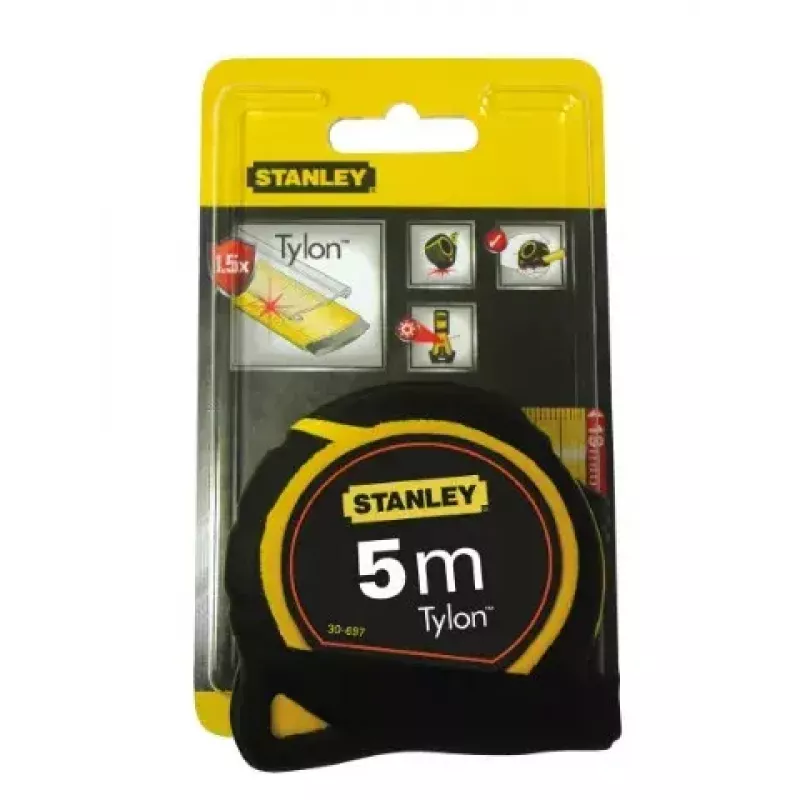 Tape Measure Stanley 0-30-697 5m Black Yellow