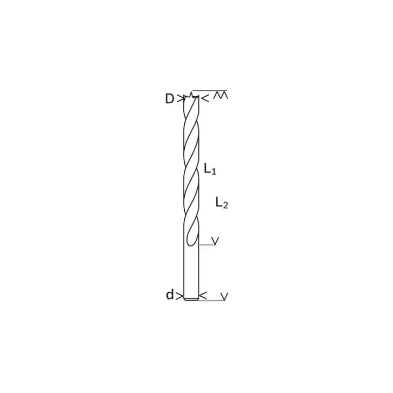 Brad Point Drill Bits Bosch 2608596313