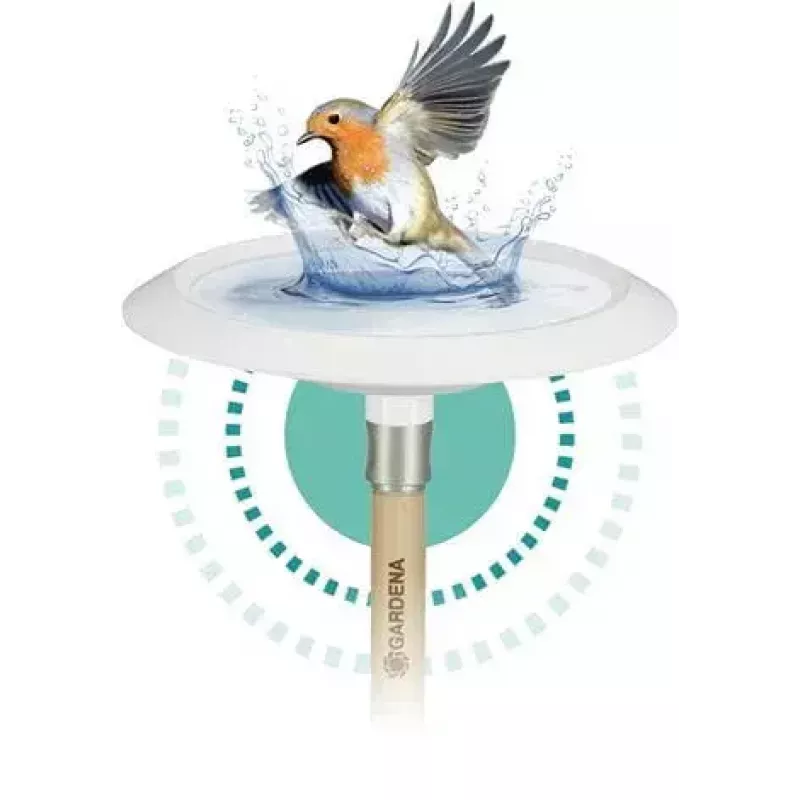 Bird Bath Gardena 11420-20 White 250mm x 250mm