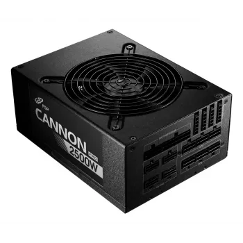 FSP CANNON PRO 2500W Power supply unit ATX ATX3.1 Black, 2500 W, 200 - 240 V, 50/60 Hz, 15 - 12 A, Active, 125 W