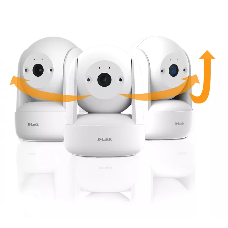 D-Link 2K Pan & Tilt Wi-Fi Camera