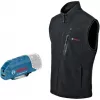 Bosch GHV 12+18V XA Professional heated vest size M black with charger and battery
