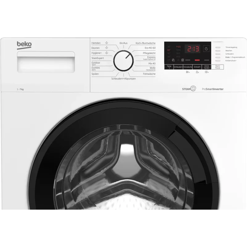 Beko WML71432NPA washing machine Front-load 7 kg 1400 RPM White