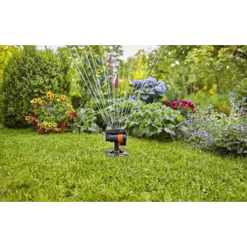 Circular water sprinkler Gardena 8251-20 Black Orange 1 pc