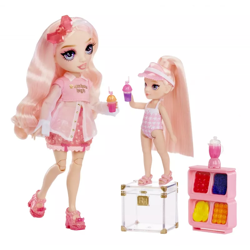 Rainbow High Little Pool Day with Blush Playset, Fashion doll, Female, 4 yr(s), 140 mm, Multicolour