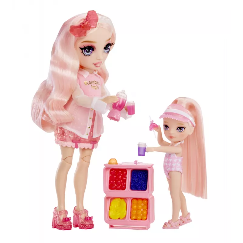 Rainbow High Little Pool Day with Blush Playset, Fashion doll, Female, 4 yr(s), 140 mm, Multicolour