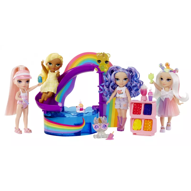 Rainbow High Little Pool Day with Blush Playset, Fashion doll, Female, 4 yr(s), 140 mm, Multicolour