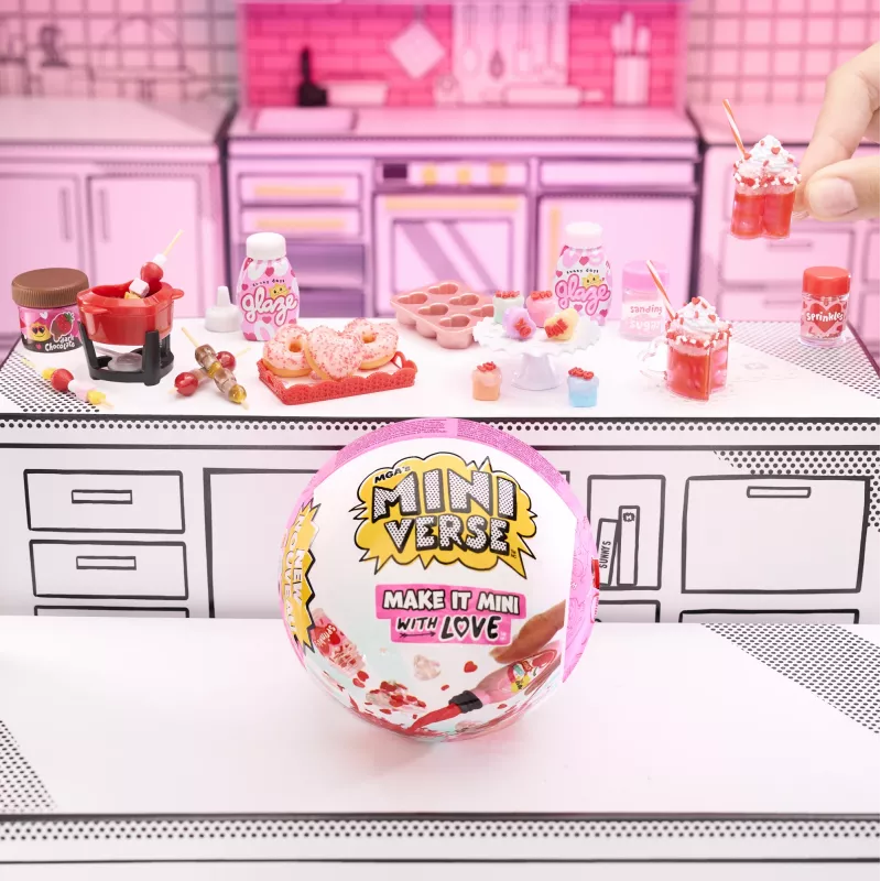 Miniverse Make It Mini Love in PDQ, 8 yr(s), Multicolour, Plastic