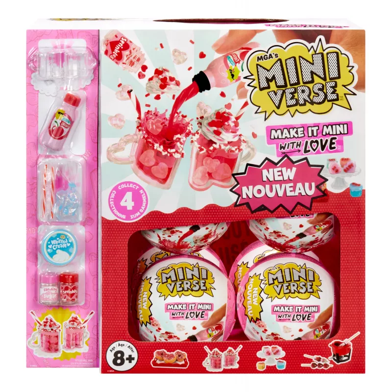 Miniverse Make It Mini Love in PDQ, 8 yr(s), Multicolour, Plastic
