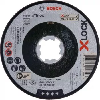 Cutting disc Bosch 2 608 619 260 Flat centre Stainless steel