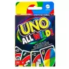 Card game MATTEL Games UNO All Wild — family card game, recommended age 7+