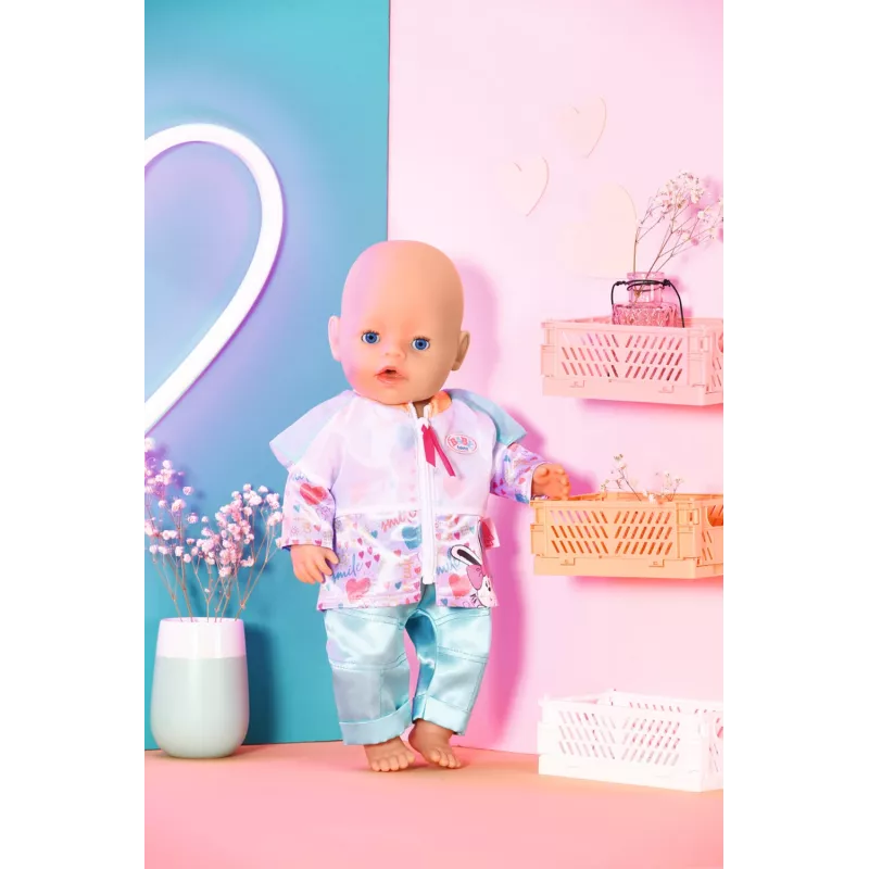 Doll clothes set Zapf Creation BABY born Casual Outfit Aqua 3 years