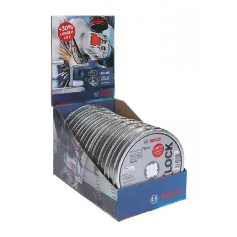 Bosch X-LOCK Trennscheibe Dose 125mmStandard for Inox VPE 10STK Cutting disc