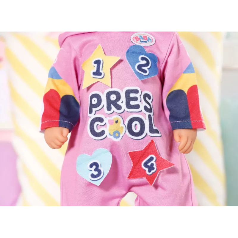 Doll romper BABY born Kindergarten Romper+Badges 2 years 55g