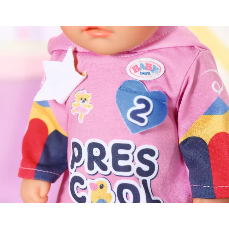 Doll romper BABY born Kindergarten Romper+Badges 2 years 55g
