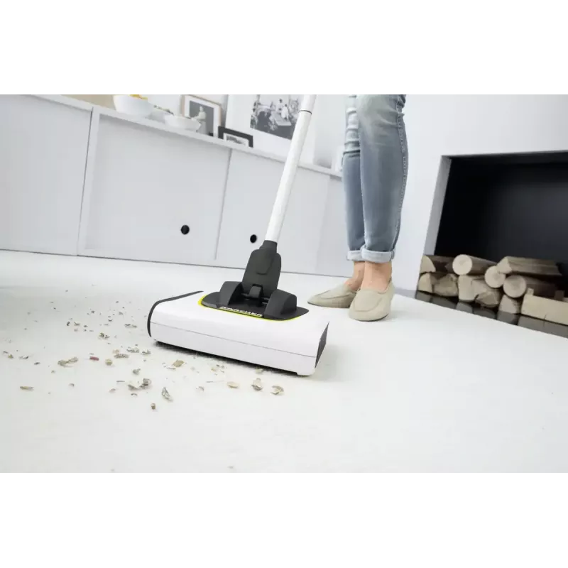 Kärcher KB 5 1.258-050.0 cordless electric broom, bagless, 0.37 l, black/white