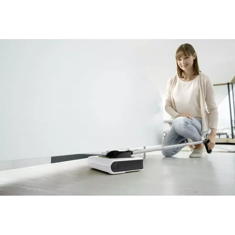 Kärcher KB 5 1.258-050.0 cordless electric broom, bagless, 0.37 l, black/white