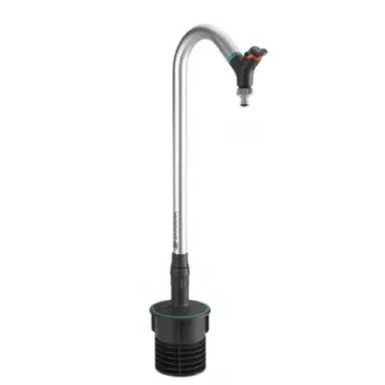 Garden water spray gun nozzle Gardena 8252-20 Aluminium Germany
