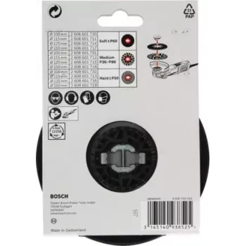 Bosch 2 608 601 716 angle grinder accessory Backing pad