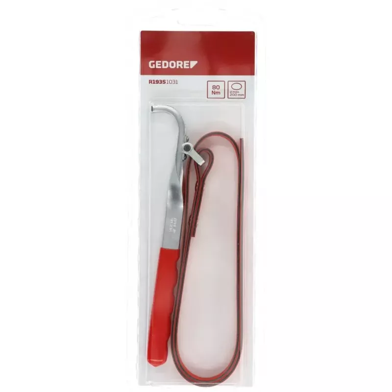 Strap Wrench Gedore R19351031 Adjustable for Pipes and Fittings