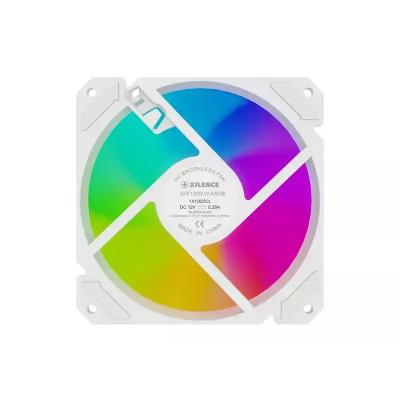 Case fan XILENCE XF066 120mm PWM ARGB White — XPF120R.W.ARGB