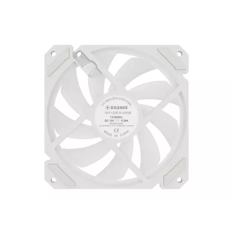 Case fan XILENCE XF066 120mm PWM ARGB White — XPF120R.W.ARGB