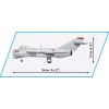 Construction Toy Cobi MiG-17 NATO Code Fresco model 5823 – brick set by Cobi