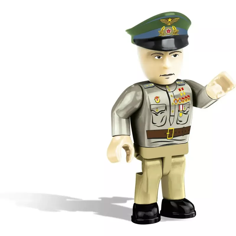 Construction Toy Cobi Bell P-39Q Airacobra Olive Green model set by Cobi