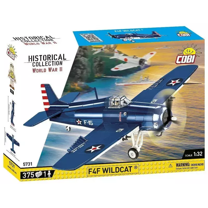 Building blocks COBI F4F Wildcat Northrop Grumman 375 pieces