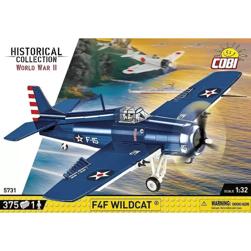 Building blocks COBI F4F Wildcat Northrop Grumman 375 pieces
