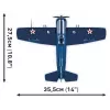 Building blocks COBI F4F Wildcat Northrop Grumman 375 pieces