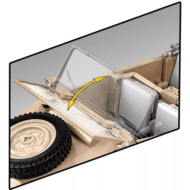 Building set COBI Kübelwagen Typ 82 1326 pieces World War II