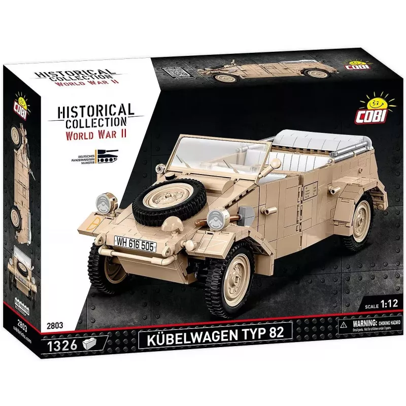 Building set COBI Kübelwagen Typ 82 1326 pieces World War II