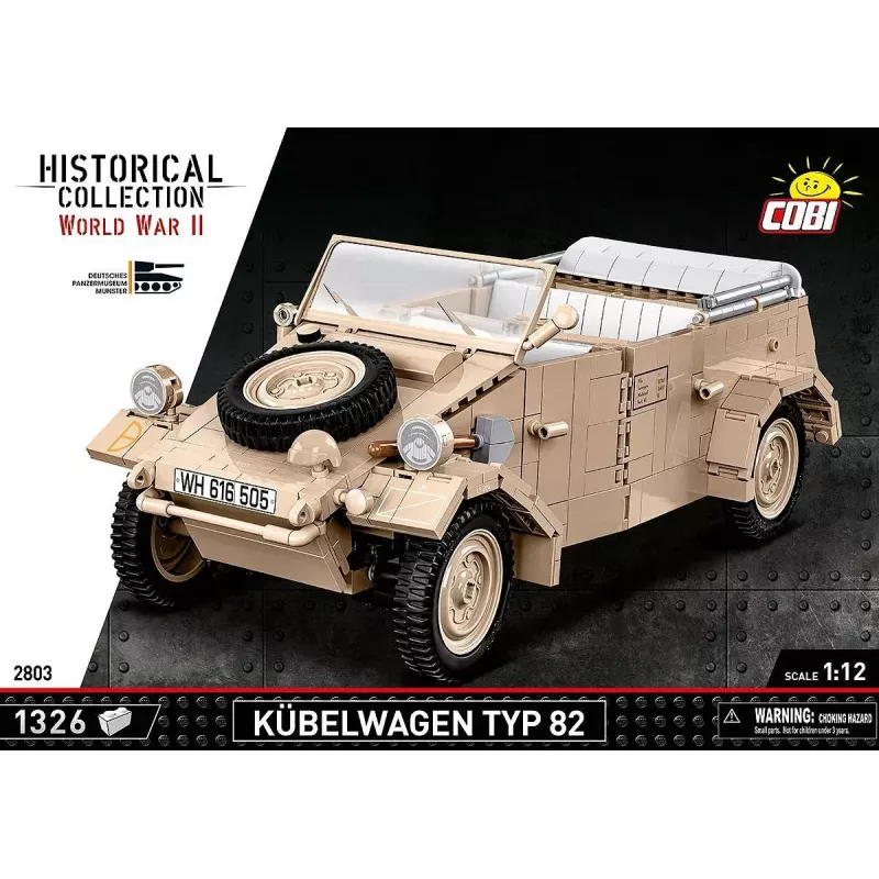 Building set COBI Kübelwagen Typ 82 1326 pieces World War II